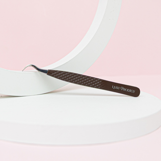 Curved Tweezer - Chocolate