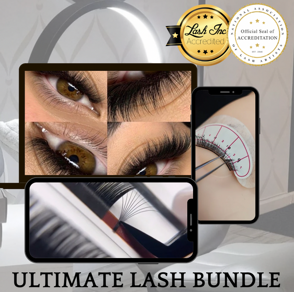 The Ultimate Lash Extension Bundle (Classic, Hybrid,Handmade Russian Volume 3D-10D) Course