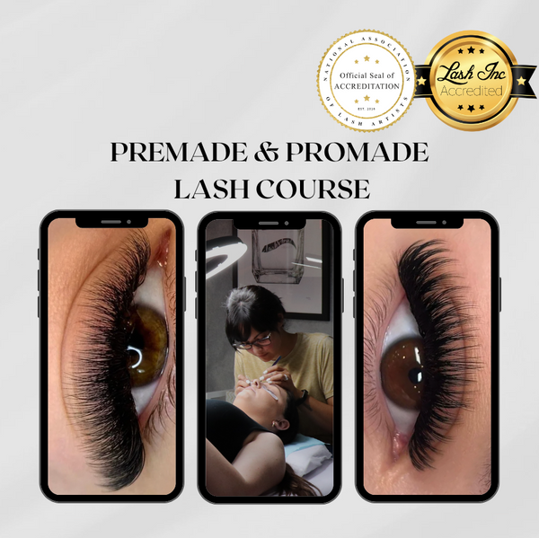 Premade & Promade Volume Lash Extension Course